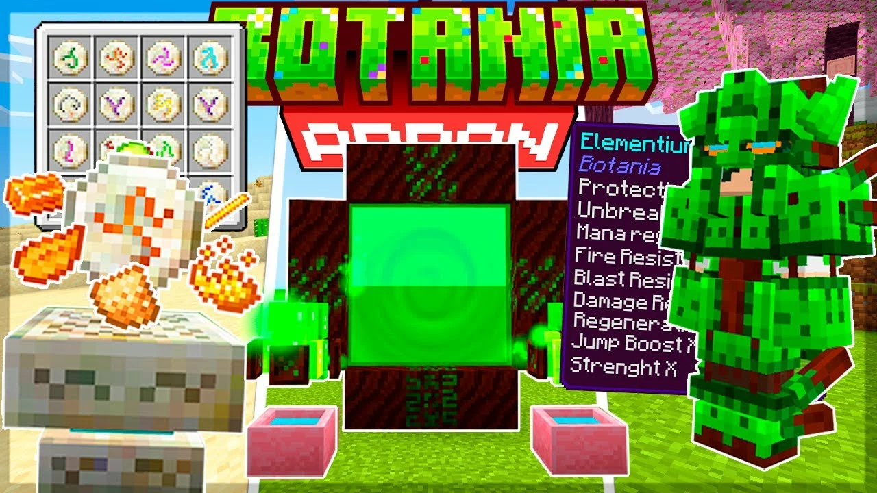 Add-on - [1.26/汉化] 植物魔法V1.0.0 国际基岩版 | 更多饰品 | JAVA移植 ☭ Botania Addon ...