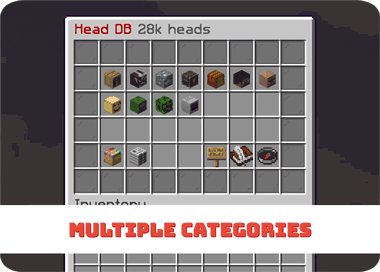 授权转载 - 付费 - 前置/API - 工具 - Head Database - 一个快速且用户友好的头颅插件 | MineBBS 我的世界中文论坛