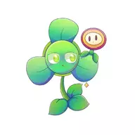 拥在火焰花的三叶草