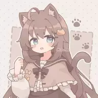 雫酱在笑