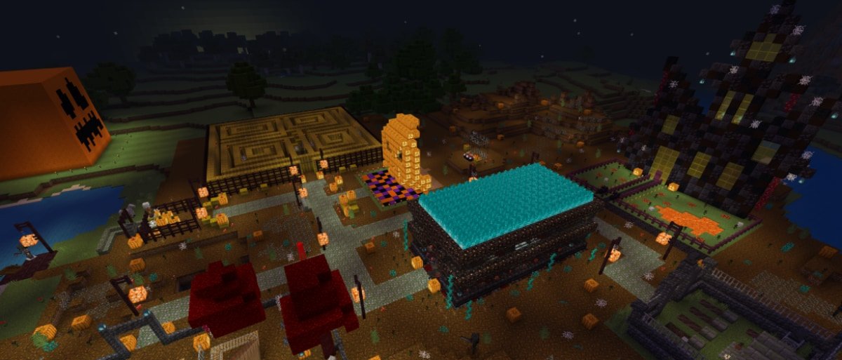 社区新闻 - [Minecraft.net | MINECRAFT BUILDS] 团队建筑挑战: 万圣节 | MineBBS 我的世界中文论坛