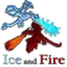Ice and Fire Fabric