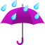 Umbrella with rain drops :umbrella: ☔